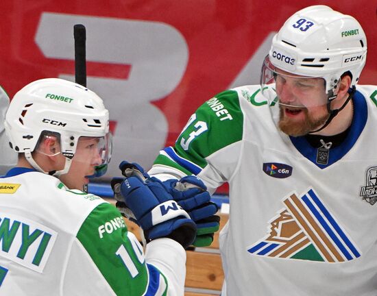 Хоккей. КХЛ. Матч "Спартак" - "Салават Юлаев"