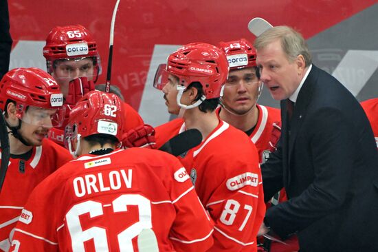 Хоккей. КХЛ. Матч "Спартак" - "Салават Юлаев"