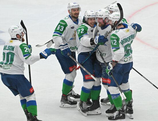 Хоккей. КХЛ. Матч "Спартак" - "Салават Юлаев"