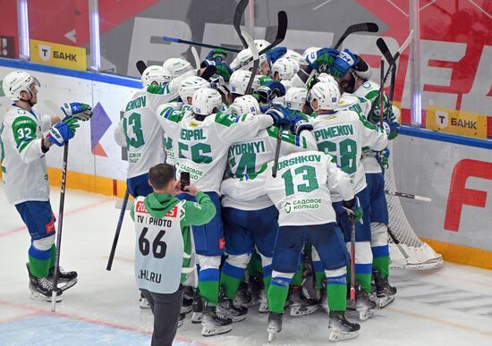 Хоккей. КХЛ. Матч "Спартак" - "Салават Юлаев"