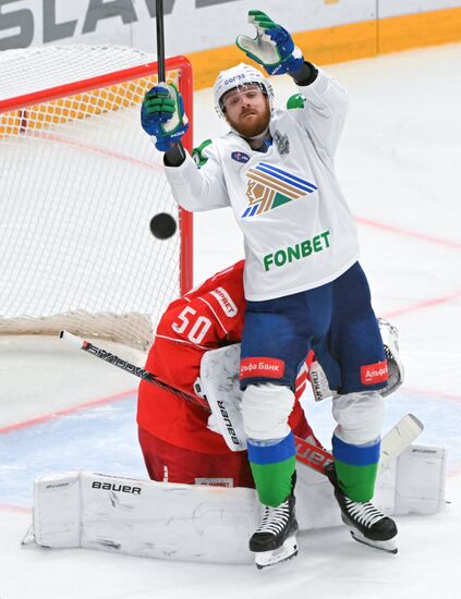 Хоккей. КХЛ. Матч "Спартак" - "Салават Юлаев"