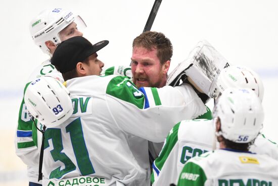 Хоккей. КХЛ. Матч "Спартак" - "Салават Юлаев"