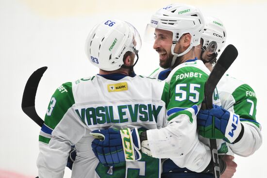 Хоккей. КХЛ. Матч "Спартак" - "Салават Юлаев"