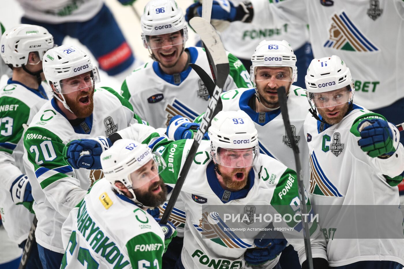 Хоккей. КХЛ. Матч "Спартак" - "Салават Юлаев"