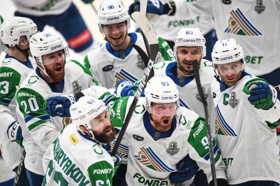 Хоккей. КХЛ. Матч "Спартак" - "Салават Юлаев"