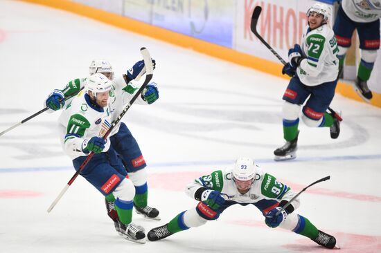 Хоккей. КХЛ. Матч "Спартак" - "Салават Юлаев"