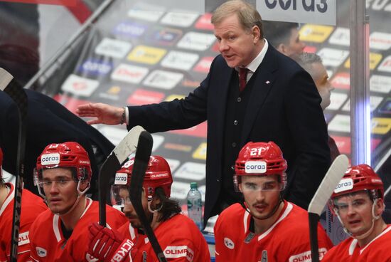 Хоккей. КХЛ. Матч "Спартак" - "Салават Юлаев"