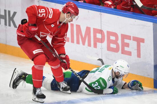 Хоккей. КХЛ. Матч "Спартак" - "Салават Юлаев"