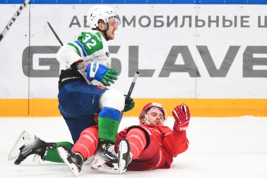 Хоккей. КХЛ. Матч "Спартак" - "Салават Юлаев"