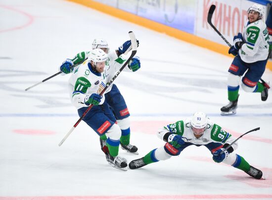 Хоккей. КХЛ. Матч "Спартак" - "Салават Юлаев"