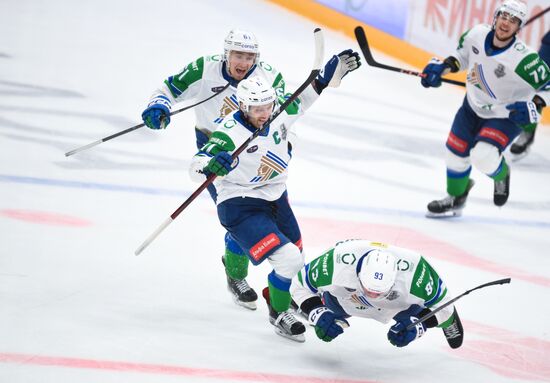 Хоккей. КХЛ. Матч "Спартак" - "Салават Юлаев"