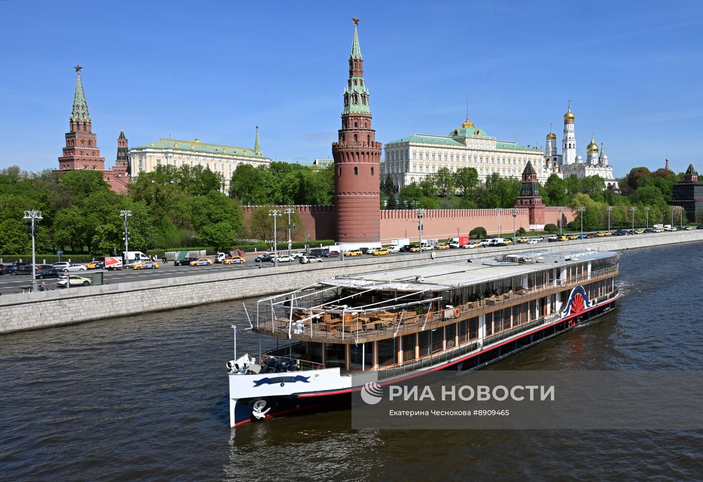 Открытие сезона летней речной навигации в Москве