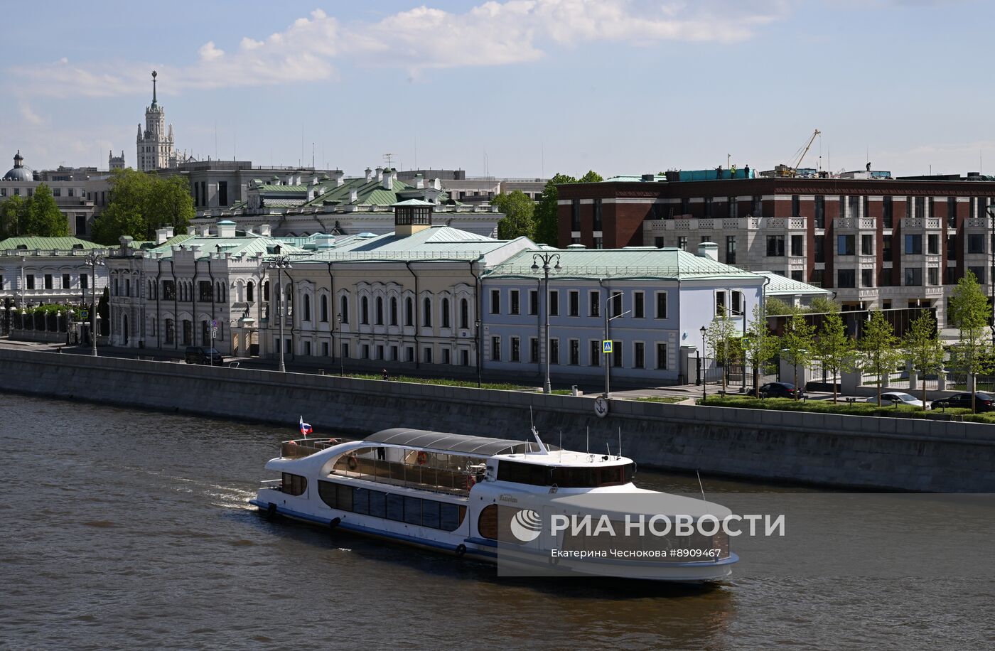 Открытие сезона летней речной навигации в Москве