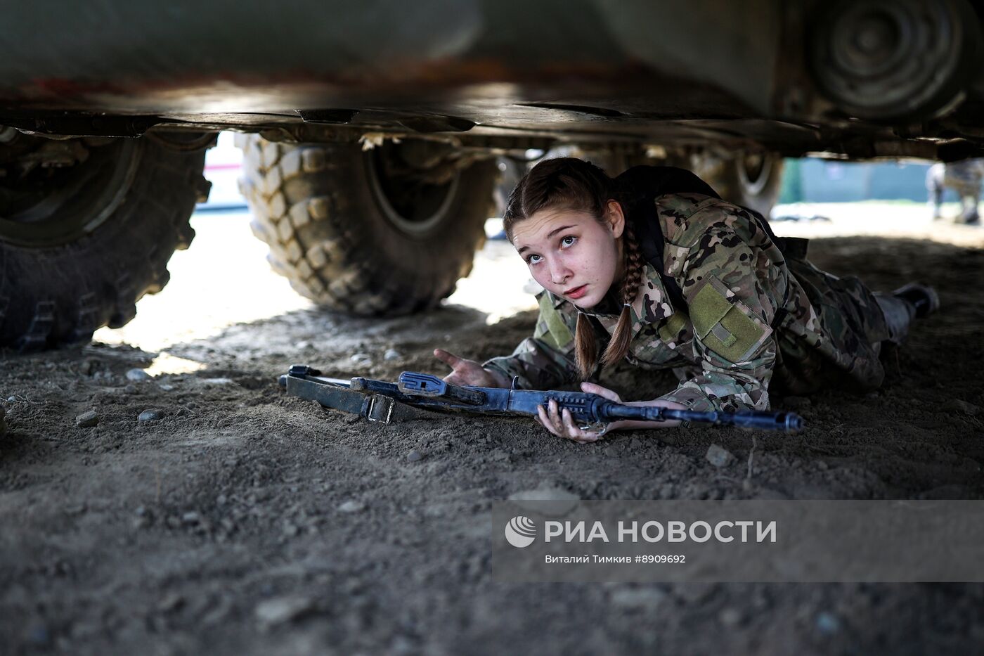 Военно-спортивная игра "Зарница" в Краснодарском крае