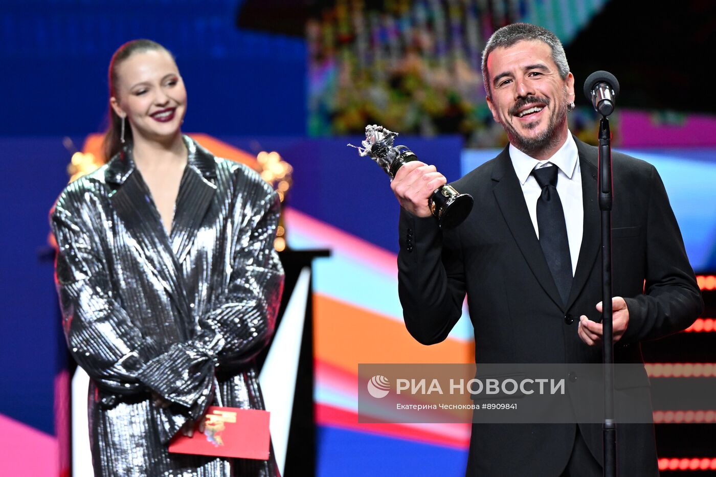 Церемония закрытия 47-го Московского международного кинофестиваля