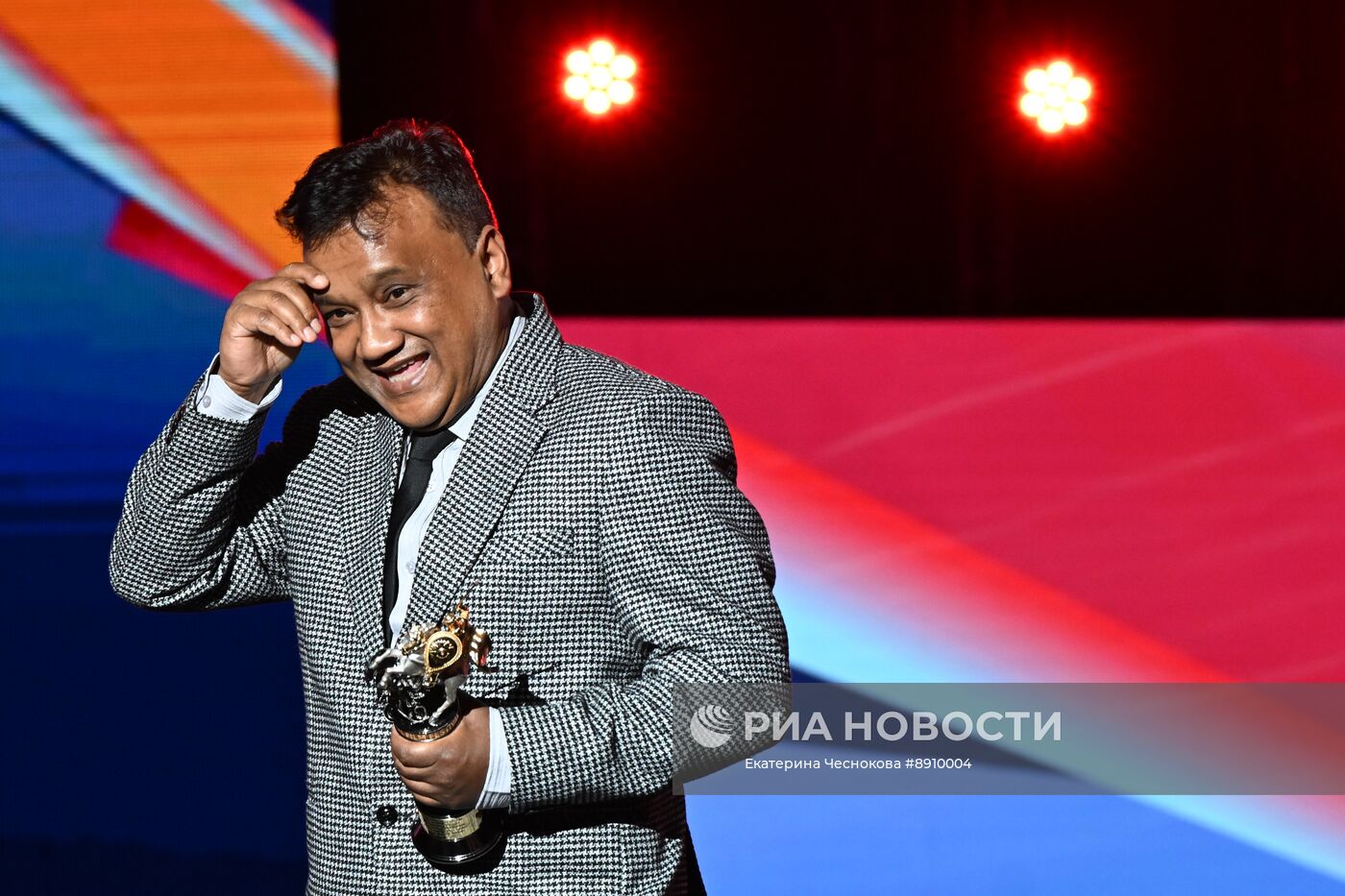 Церемония закрытия 47-го Московского международного кинофестиваля