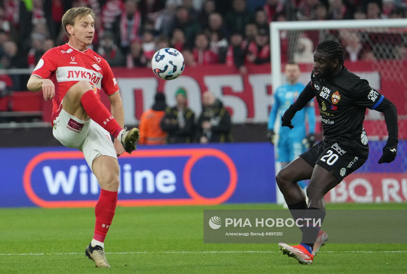 Футбол. РПЛ. Матч "Спартак" - ЦСКА