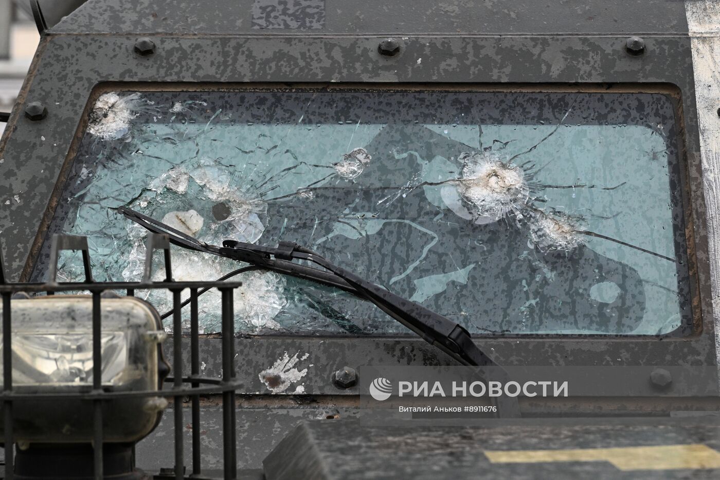 Выставка трофейной техники из зоны СВО во Владивостоке