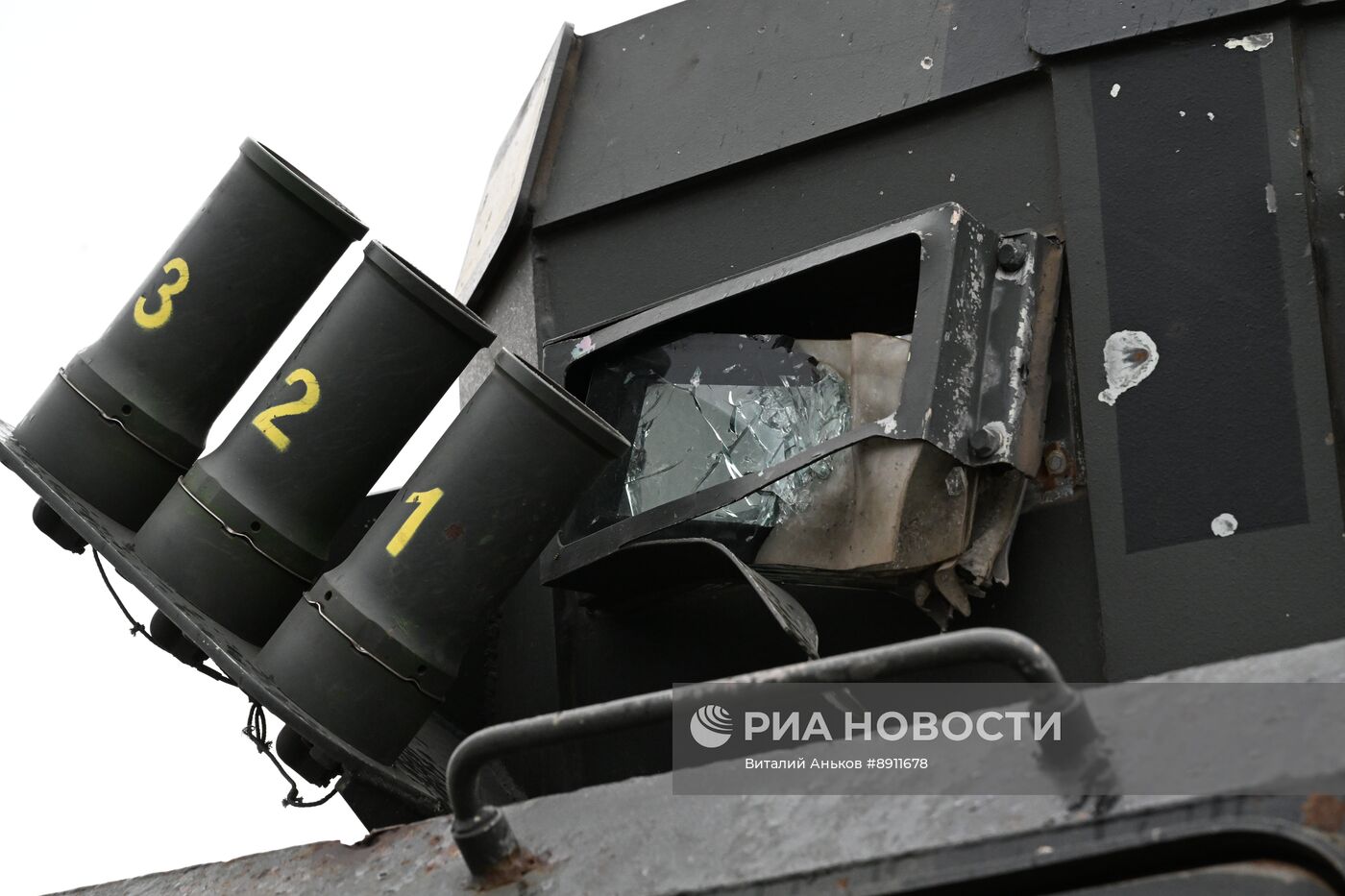 Выставка трофейной техники из зоны СВО во Владивостоке