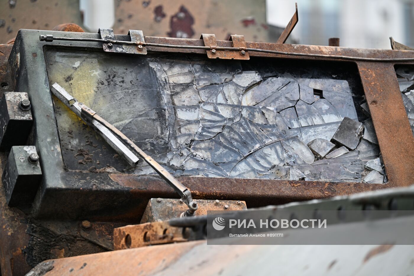 Выставка трофейной техники из зоны СВО во Владивостоке