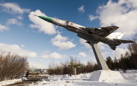 Мемориальный комплекс воинам 1-го корпуса ПВО в городе-герое Мурманск. Место: Россия, Мурманск. Автор: Дмитрий Дубов/РИА Новости. Город-герой Мурманск