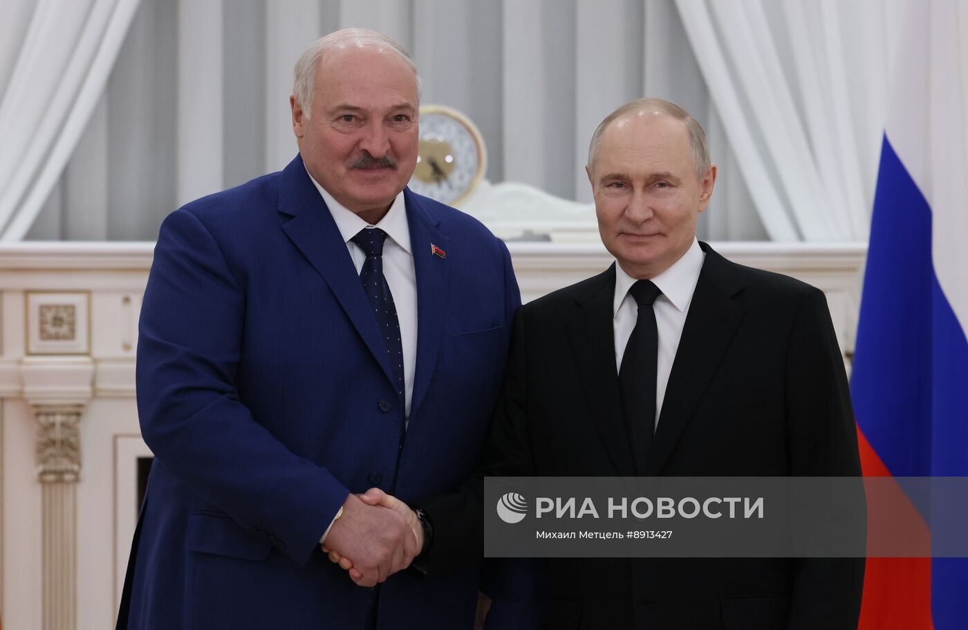 Президент Владимир Путин провел встречу с президентом Белоруссии Александром Лукашенко