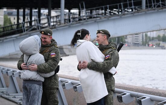 Репетиция парада в честь 80-й годовщины Победы в Великой Отечественной войне