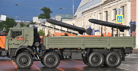 Репетиция парада в честь 80-й годовщины Победы в Великой Отечественной войне