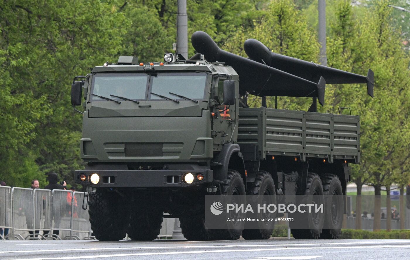 Репетиция парада в честь 80-й годовщины Победы в Великой Отечественной войне