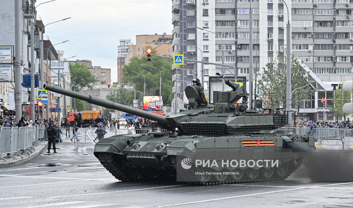 Репетиция парада в честь 80-й годовщины Победы в Великой Отечественной войне