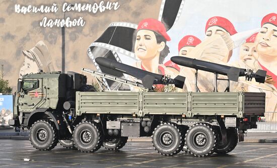 Репетиция парада в честь 80-й годовщины Победы в Великой Отечественной войне