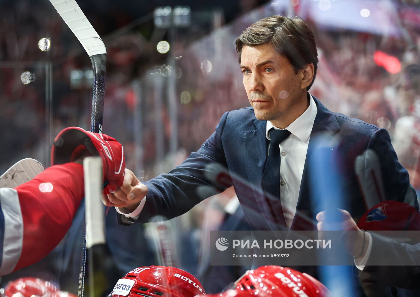 Хоккей. КХЛ.  "Локомотив" (Ярославль) - "Салават Юлаев" (Уфа)