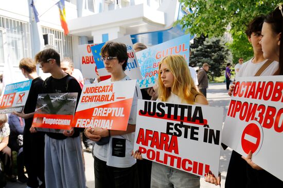 Судебное слушание по делу главы Гагаузии Е. Гуцул