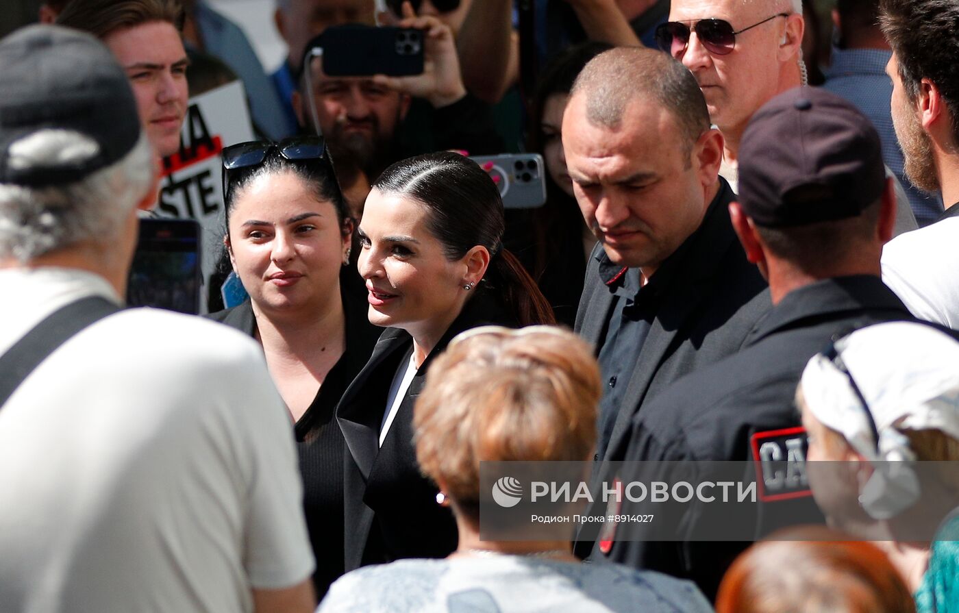 Судебное слушание по делу главы Гагаузии Е. Гуцул