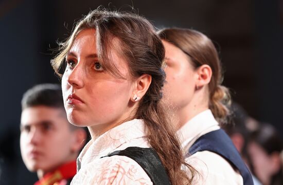 Президент Владимир Путин встретился с участниками марафона "Знание.Первые"