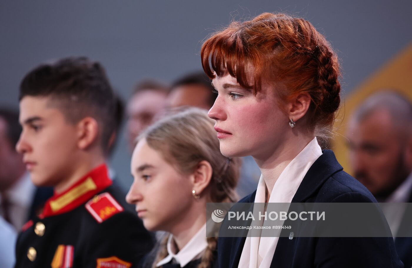 Президент Владимир Путин встретился с участниками марафона "Знание.Первые"