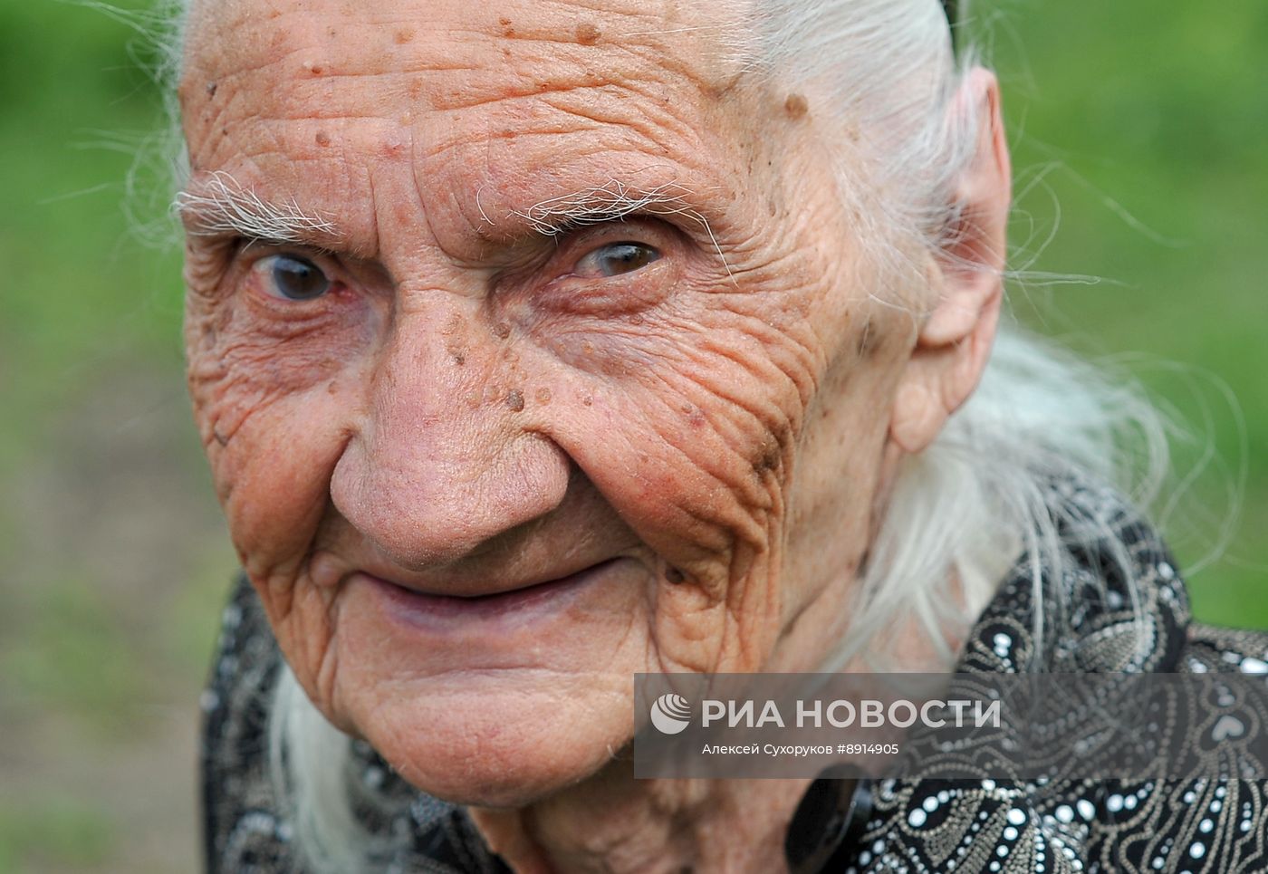 Ветераны Великой Отечественной войны Л. Лаврушина и В. Ходяков