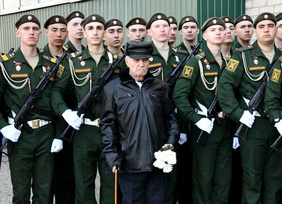 Поздравление ветеранов ВОВ с наступающим Днем Победы