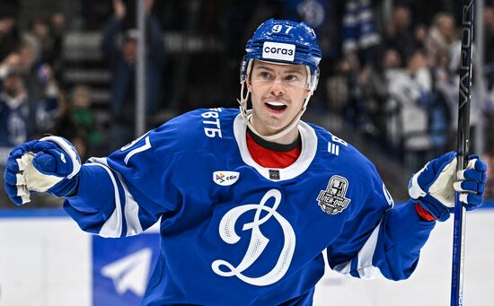 Хоккей. КХЛ. "Динамо" (Москва) - "Трактор" (Челябинск)