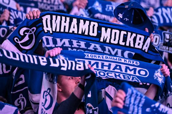 Хоккей. КХЛ. "Динамо" (Москва) - "Трактор" (Челябинск)