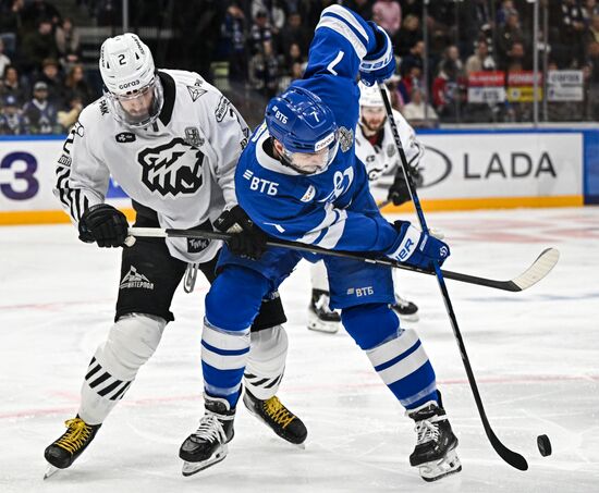 Хоккей. КХЛ. "Динамо" (Москва) - "Трактор" (Челябинск)