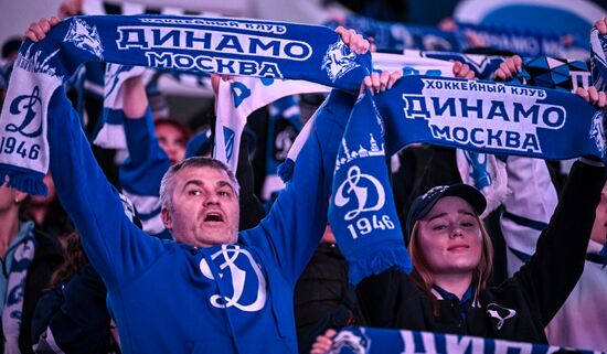 Хоккей. КХЛ. "Динамо" (Москва) - "Трактор" (Челябинск)