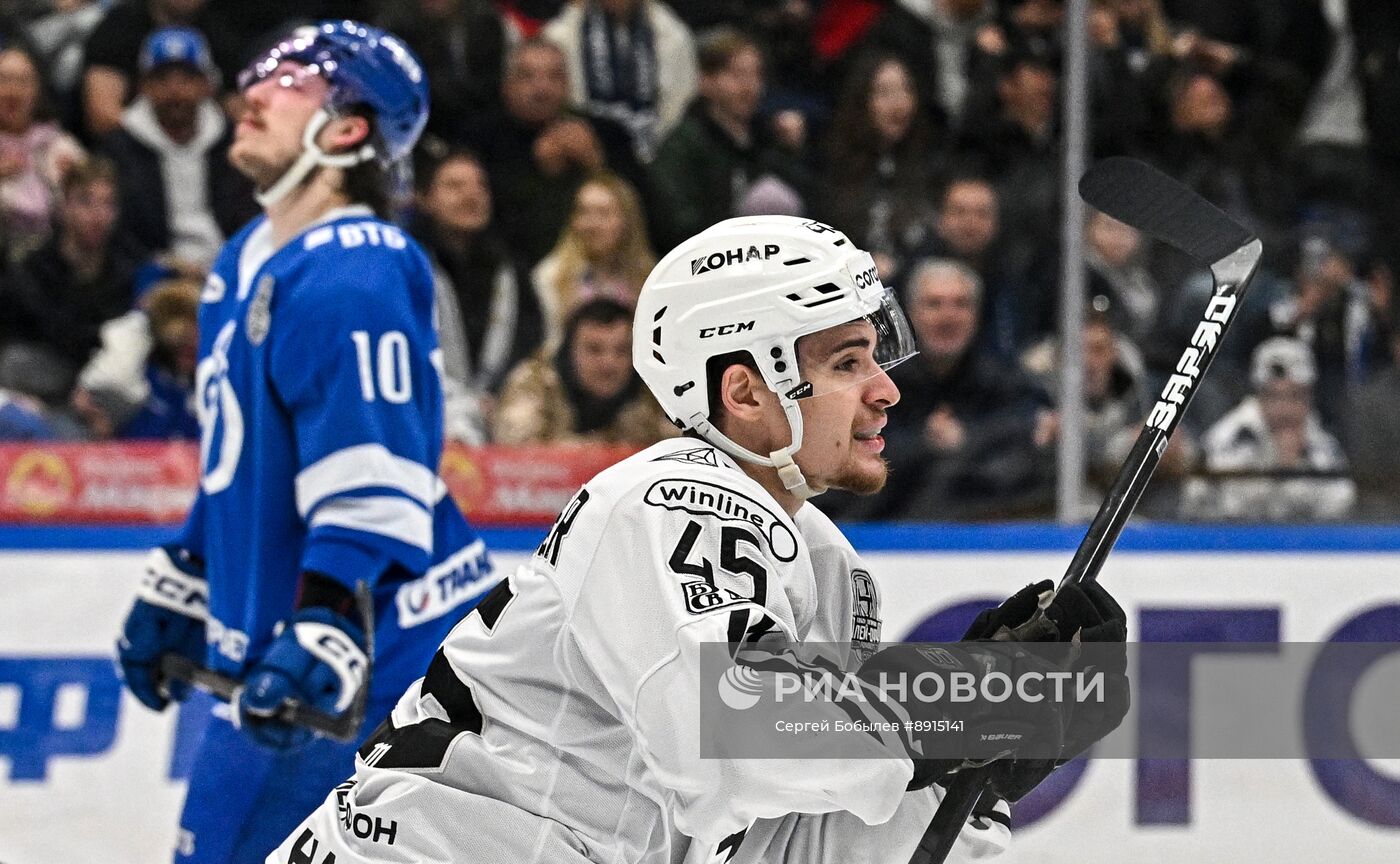 Хоккей. КХЛ. "Динамо" (Москва) - "Трактор" (Челябинск)
