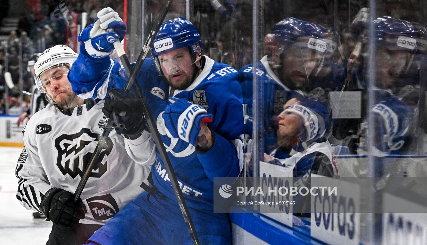 Хоккей. КХЛ. "Динамо" (Москва) - "Трактор" (Челябинск)