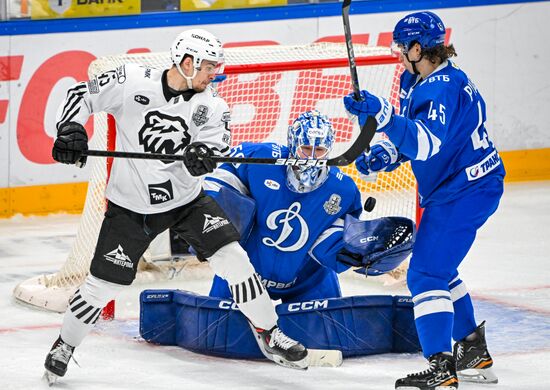 Хоккей. КХЛ. "Динамо" (Москва) - "Трактор" (Челябинск)