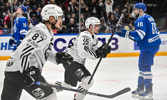 Хоккей. КХЛ. "Динамо" (Москва) - "Трактор" (Челябинск)