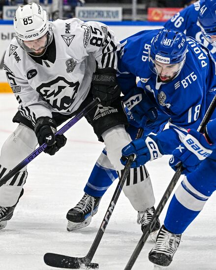 Хоккей. КХЛ. "Динамо" (Москва) - "Трактор" (Челябинск)