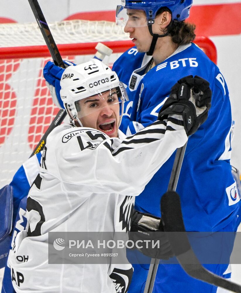 Хоккей. КХЛ. "Динамо" (Москва) - "Трактор" (Челябинск)