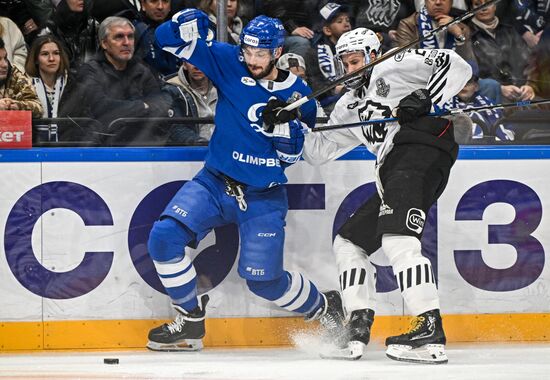 Хоккей. КХЛ. "Динамо" (Москва) - "Трактор" (Челябинск)