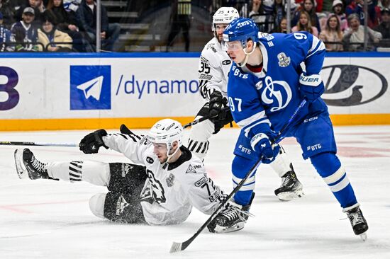 Хоккей. КХЛ. "Динамо" (Москва) - "Трактор" (Челябинск)
